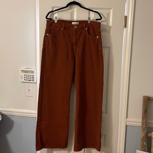 LOFT The Wide Leg Denim Pant